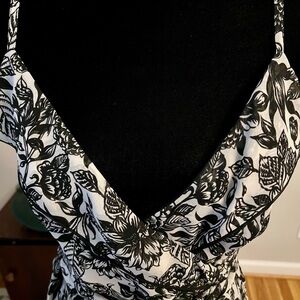 White House Black Market Floral Midi Dress